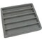 10 Gray Display Tray Inserts (5) 4 Slot Display Tray & (5) 5 Slot Display Tray